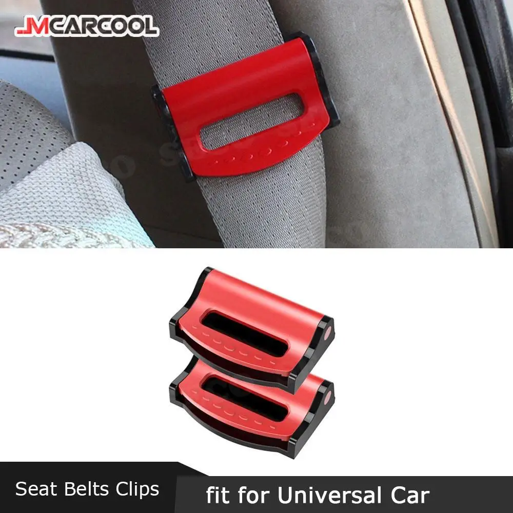 silver Seatbelt Stopper Clips-Seatbelt Clips Buckle Shoulder Relax Neck Comfort Supports a Comfortable and Safe Experience axuanyasi 2pcs Car Seat Belt Adjusters 