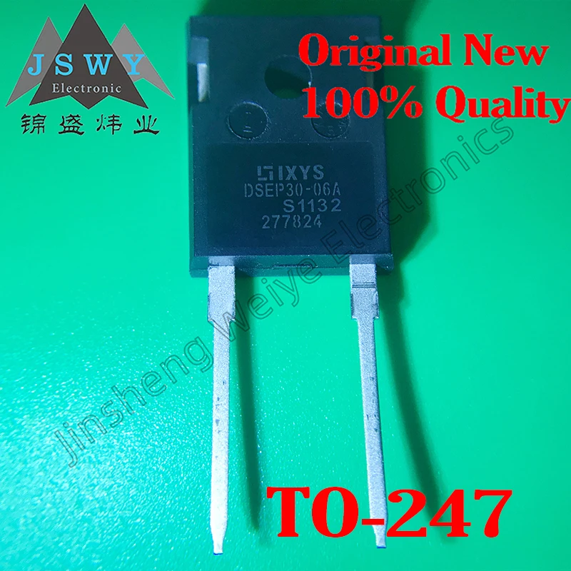 5PCS Free Shipping DSEP30-06A TO-247 Rectifier Fast Recovery Rectifier Good Quality and Fast Delivery