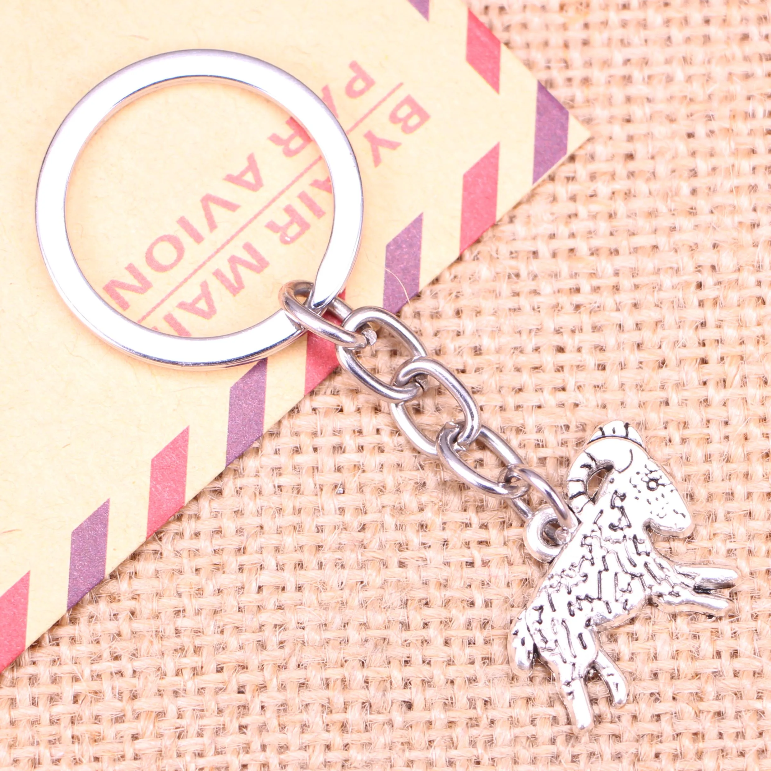 

20 шт., новинка, модный брелок для ключей 21x19 мм