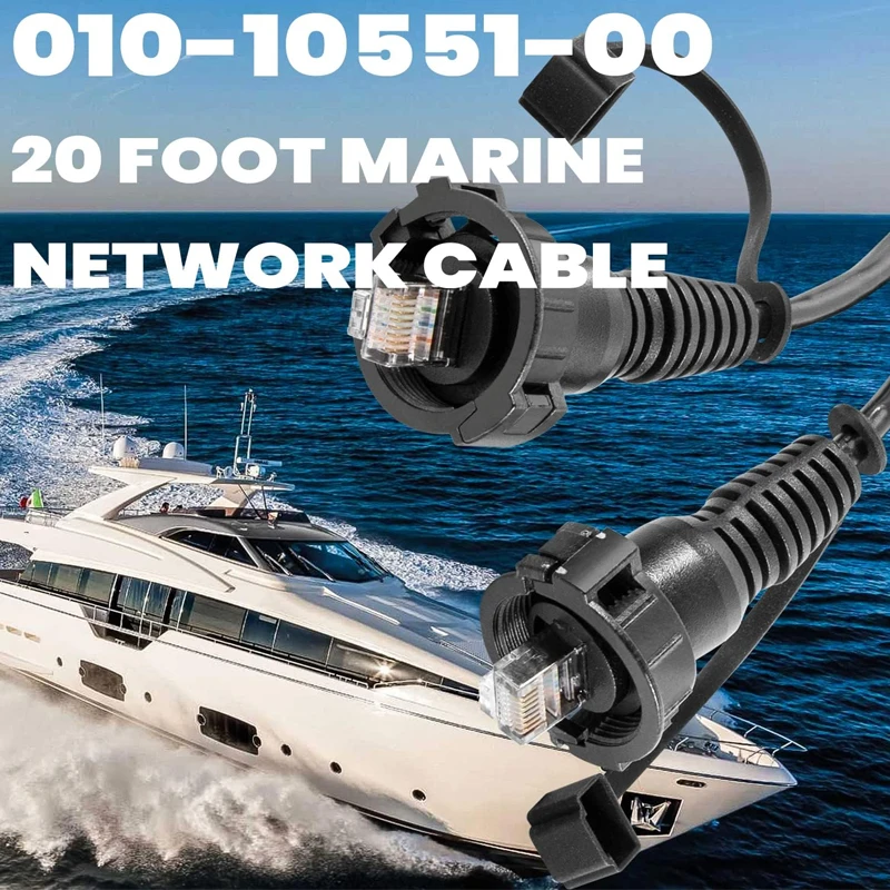 Câble Réseau Marin 20ft RJ45 Pour Garmin – 010-10551-00