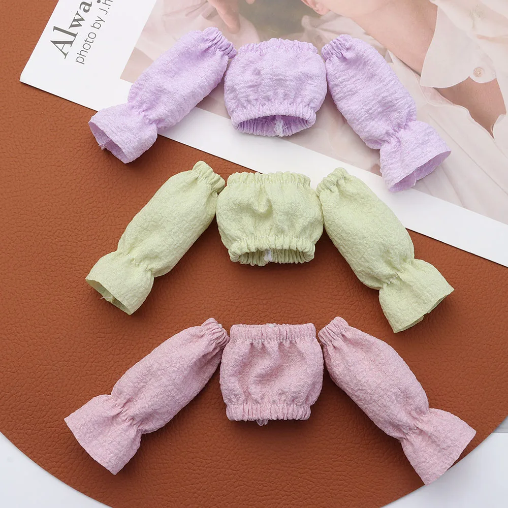 Fashion Doll DIY Dress-Up Set - Bodysuit, T-shirt, & Skirt Outfit