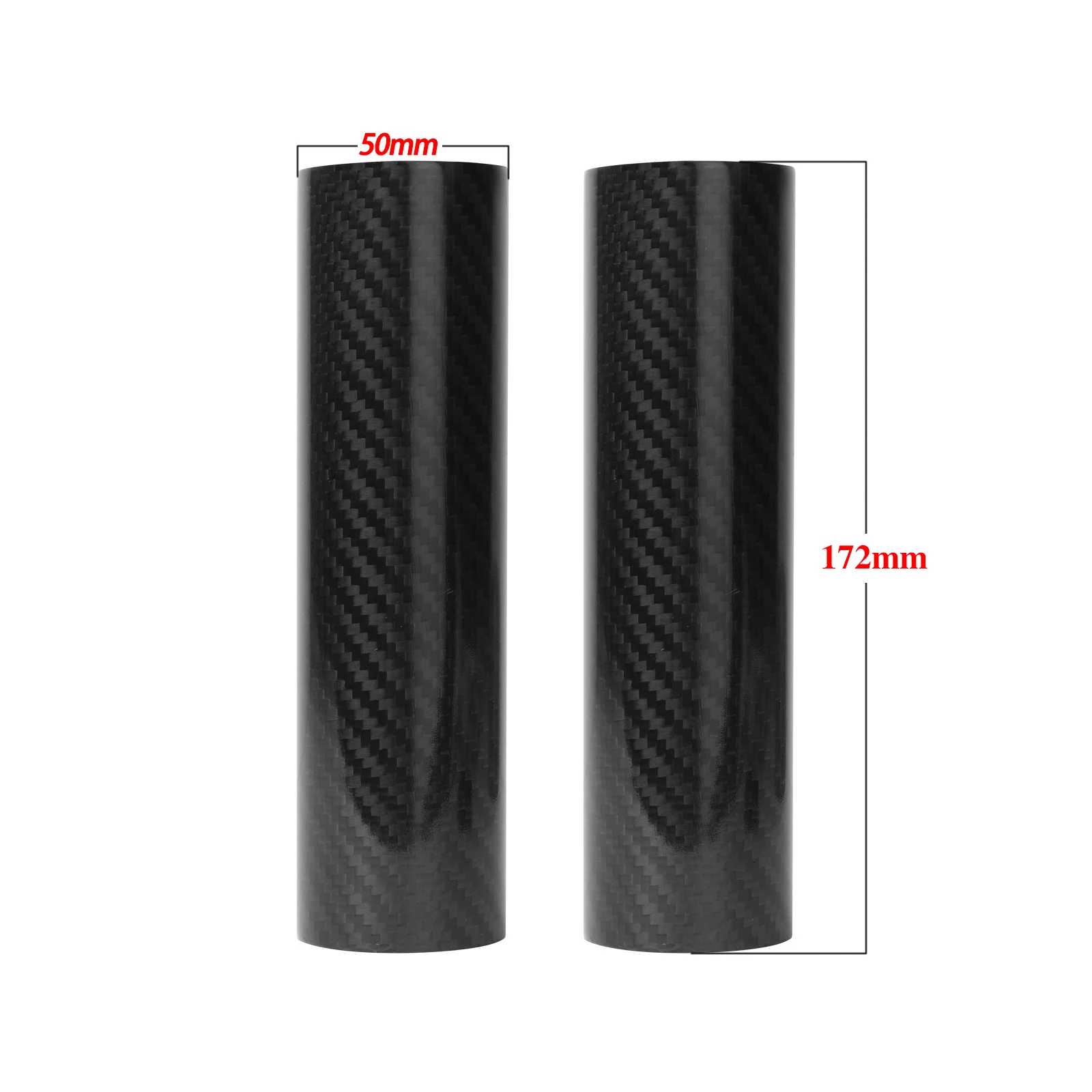Motorcycle 160-260mm front fork wraps carbon fiber protectors for KTM Honda Yamaha Kawasaki Suzuki CRF CR YZF EXC SXF XC XCF XCW