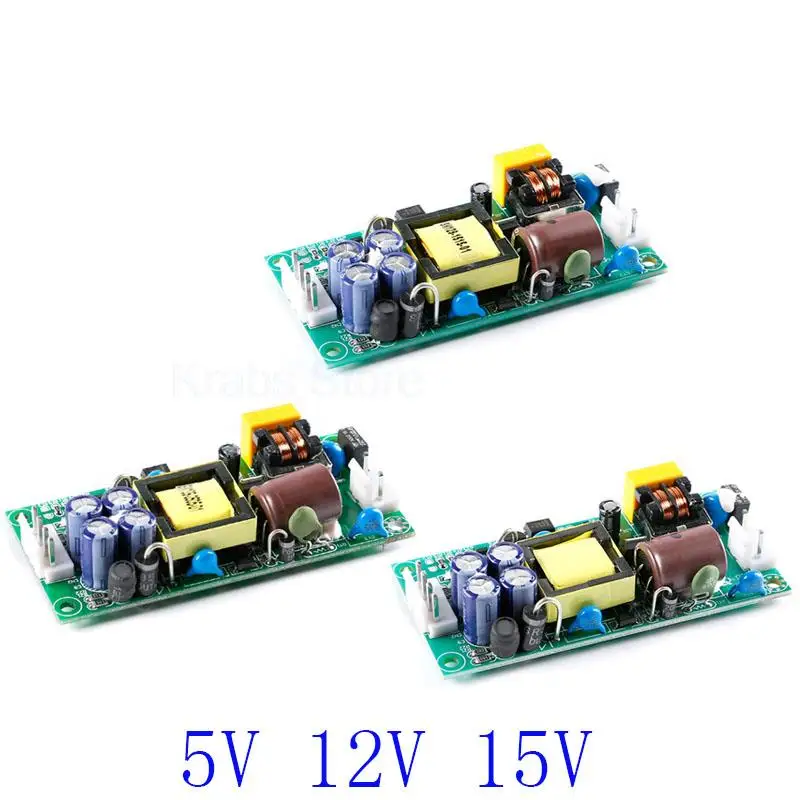 YS-U15D5 Schaltnetzteil-Modul – 12V 1.2A & 5V 500mA Dual-Ausgang – 17W – Kompakt 75x40mm Für Elektronikprojekte