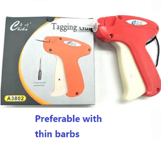 Quality brand hang tag stitch gun Tagging needle Gun 3802 preferable with  thin barb pins 1PC - AliExpress