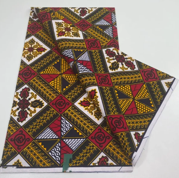 2026 New Ankara Wax Fabric High Quality African Wax Print Fabric 100% Cotton Soft Dutch Hollandais Pagne for Dresses 6