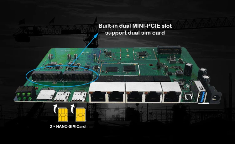 Inteligente, 1200Mbps, 4G, Dual Modem, Openwrt, CAT6, CAT4, Wi-Fi