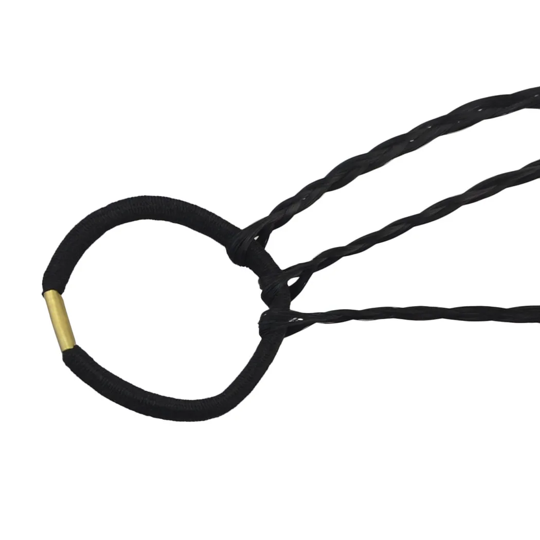 Handgemachte Webart Zopf bunte Feder Haar Kleid Kopf tragen Stirnband Haar Zubehör böhmischen Stammes Gummiband Schmuck Geschenk – Detail 5