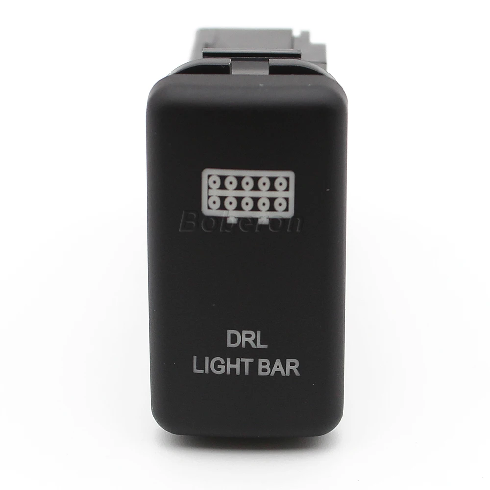 Interruttore A Pulsante On-Off Per Auto Per Toyota Tacoma Fj Cruiser Highlander Led Drl Light Bar Paraurti Spot Lights Interruttore Con Cavo