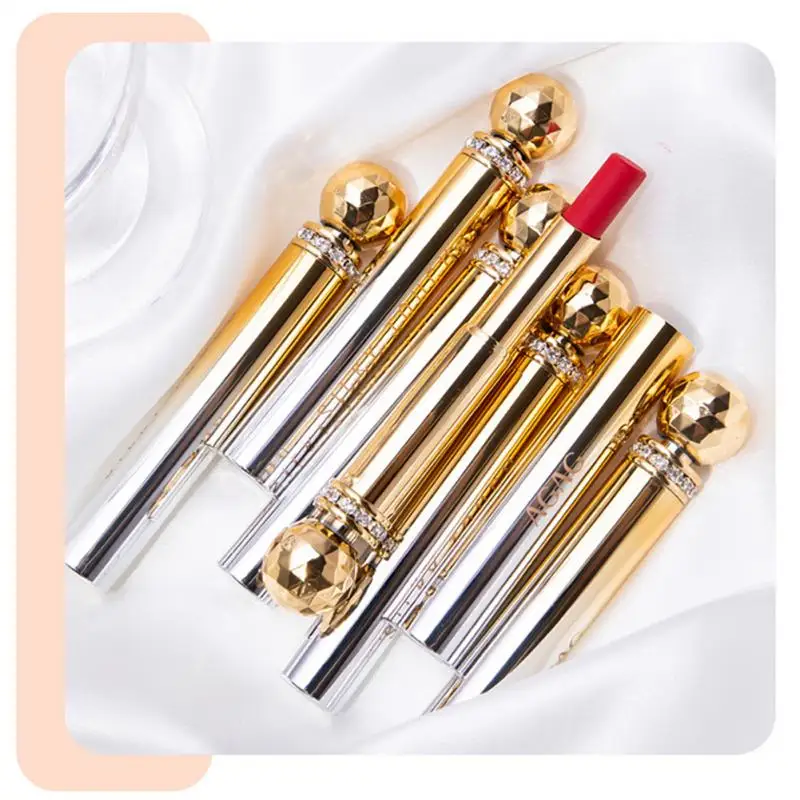 Agag Thin Tube Lipstick Matte Lip Gloss Cosmetics Lightweight Lip Glaze
