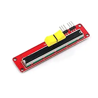 

B10K Sliding Slider Potentiometer Switch Slide Block Module for Arduino MCU ARM Electronics DIY