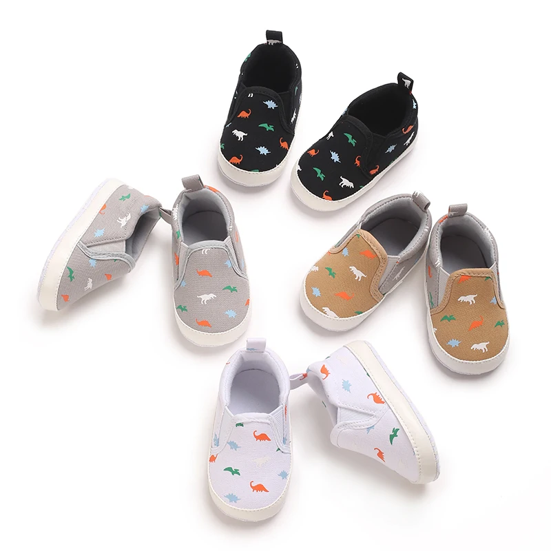 

Solid Color Printed Decorative Baby Shoes For Boys Newborns Toddlers Children Casual Covers All Cotton First Step Toddlers