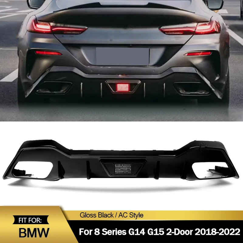 

Задний бампер, диффузор для BMW 8 серии G14 G15 M850i 2-дверный 2018-2023