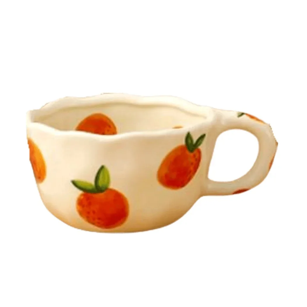 أكواب قهوة سيراميك فراولة