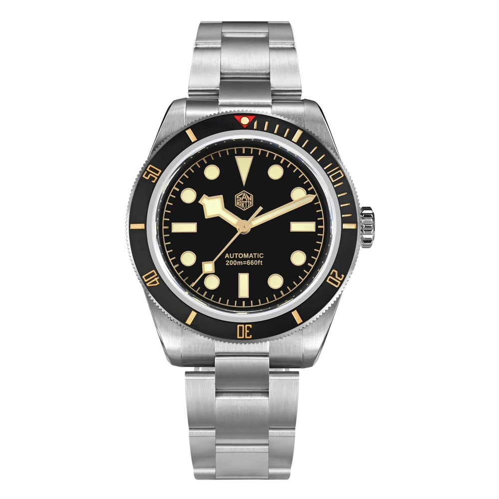 San Martin Upgraded V2 Bb58 6200 Limited Edition Watch 120 Clicks 