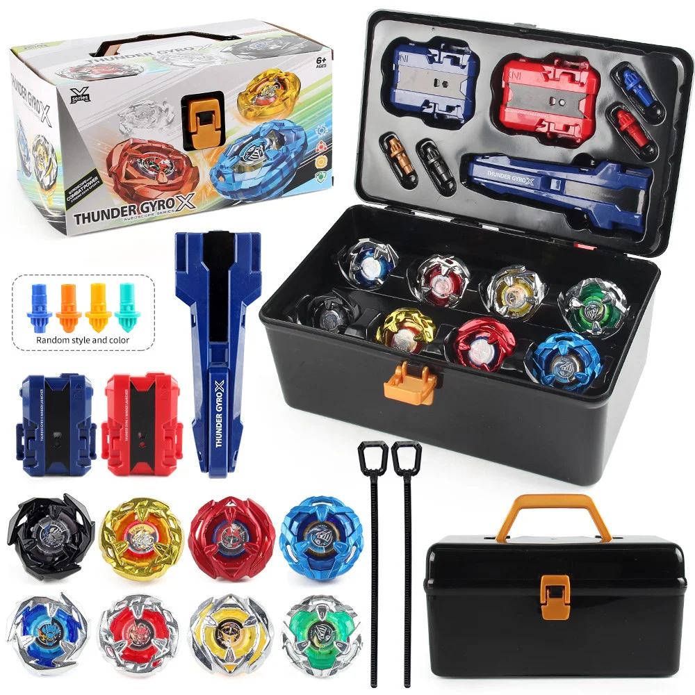 BX-01/02/03/04 BX00-01/02/03/04 Bey X Grip Launchers Tool Box Set Toys 8 PCS