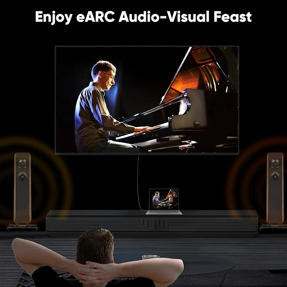 HDMI 2.1 연장 케이블 8K HDMI 2.1 남성-여성 연장 케이블 PS5 Xbox HDTV HDR 용 8K HDMI 코드 연장