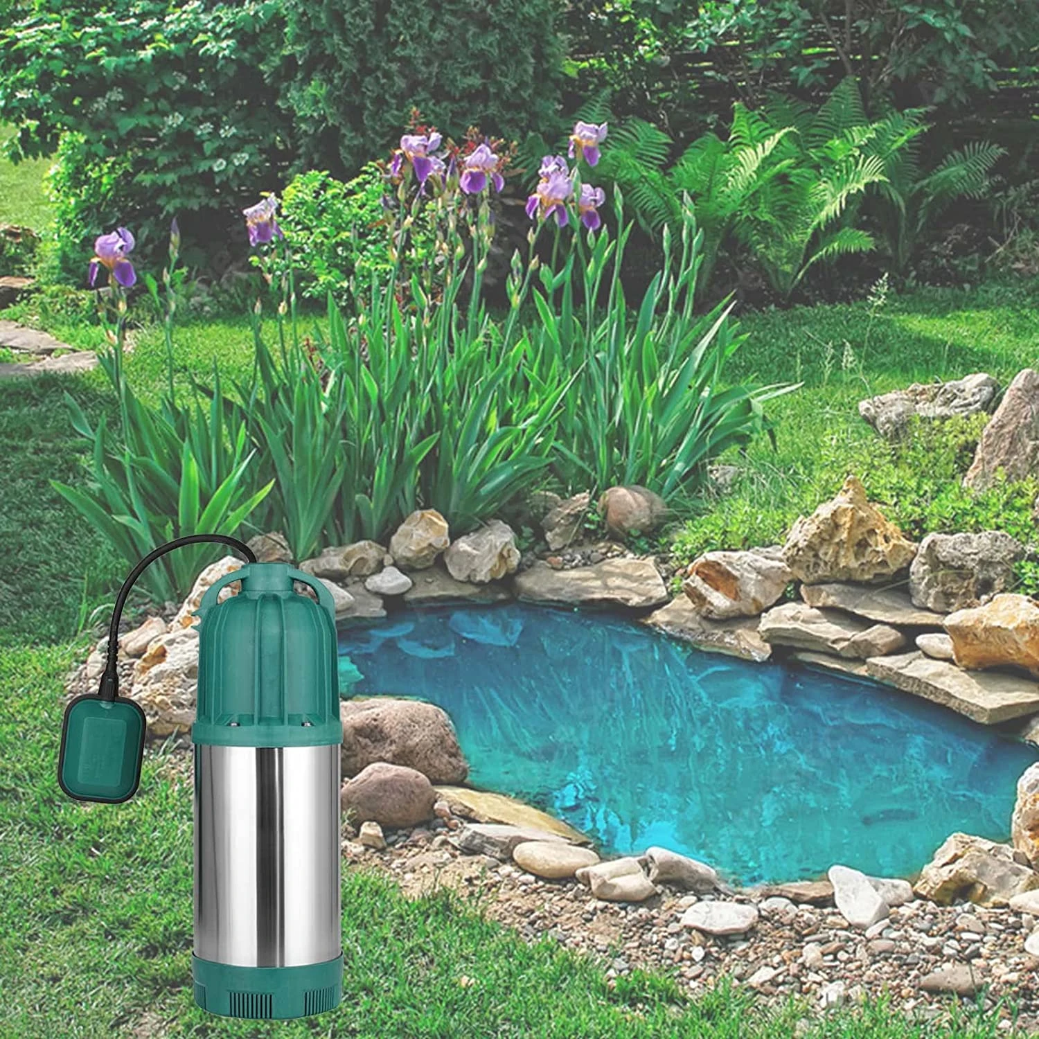Garden Water Pump, High Pressure Water Pump, Stainless Steel Handle