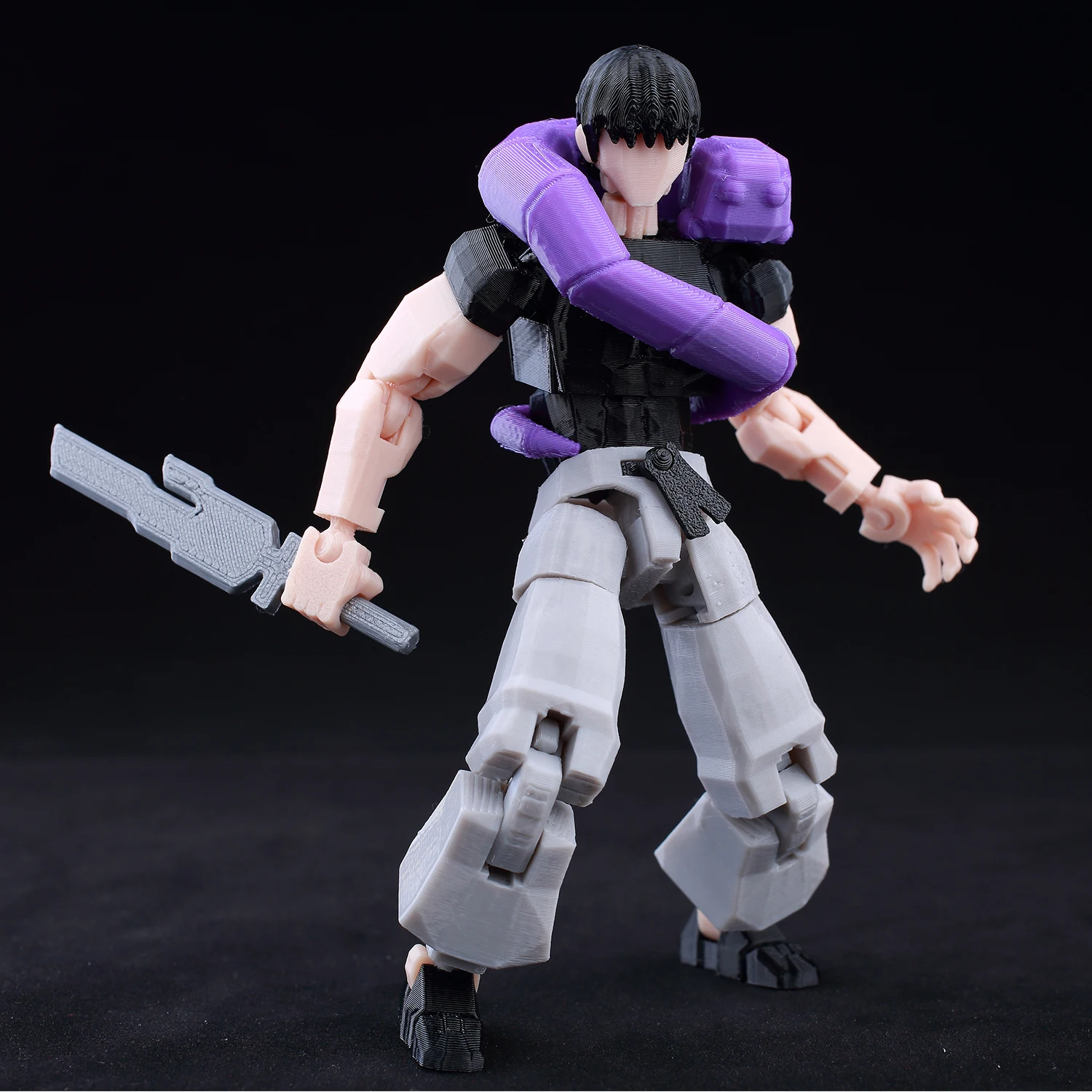 Jujutsu Kaisen Toji Fushiguro - 13-Joint Poseable Anime Figure