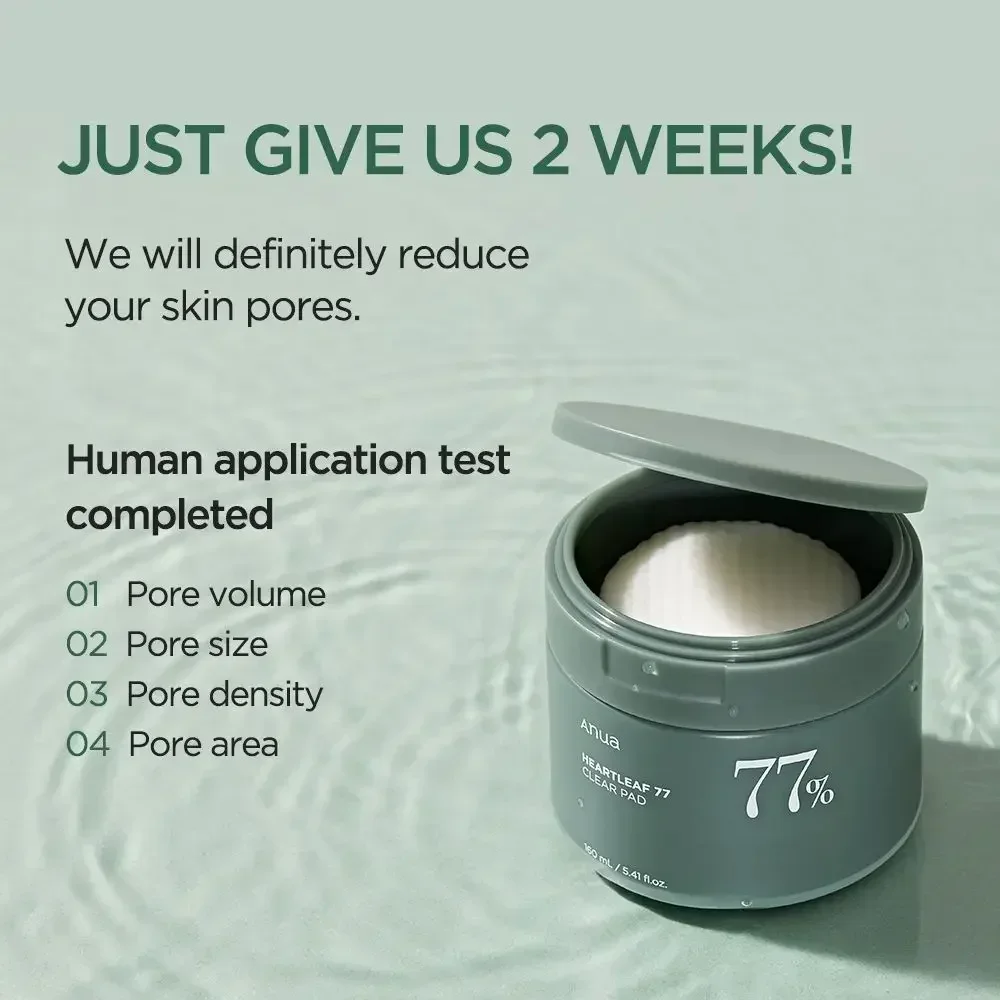 Heartleaf Clear Pad 70EA skincare toner For Anua