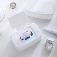1pcs Wet Tissue Box Wipes Dispenser Portable Wipes Napkin Storage Box Holder Container 2
