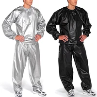 Heavy Duty Sauna Sweat Suit Exercise Gym Suit Fitness Weight Loss Anti-Rip For Sauna Fitness Gym Weight Loss Heavy Duty NOV99 1