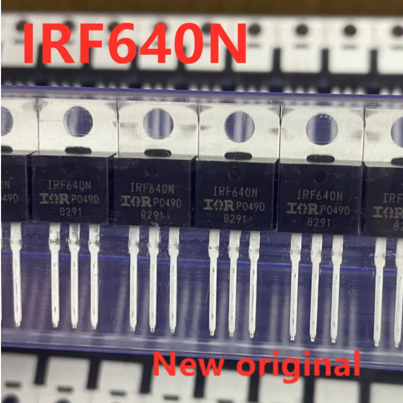 

10PCS/Lot 100% Real Original New IRF640N 18A 200V 0.15Ω 150W 100% Imported N-Channel Power Mosfet IRF640 1RF640N IRF640NPBF