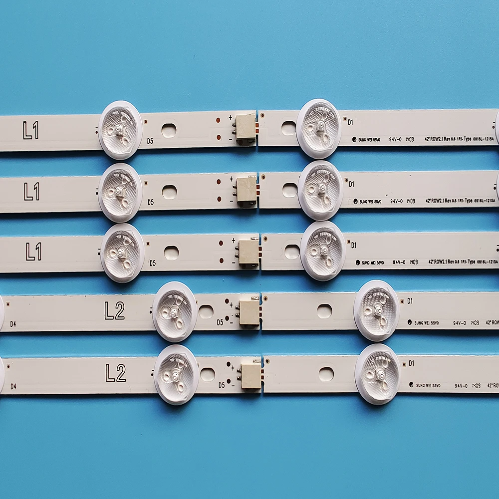 New 10pcs LED Backlight Bar Lc420due 42la620v 42ln540v 42la615v 6916l-1412a 6916l-1413a 6916l-1414a 6916l-1415a for 42 Inch TV