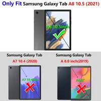 Screen Protector for Galaxy Tab A8 10.5 Inch SM-X200 SM-X205 SM-X207 Tempered Glass for Samsung Galaxy Tab A8 2021 2022 Released 2