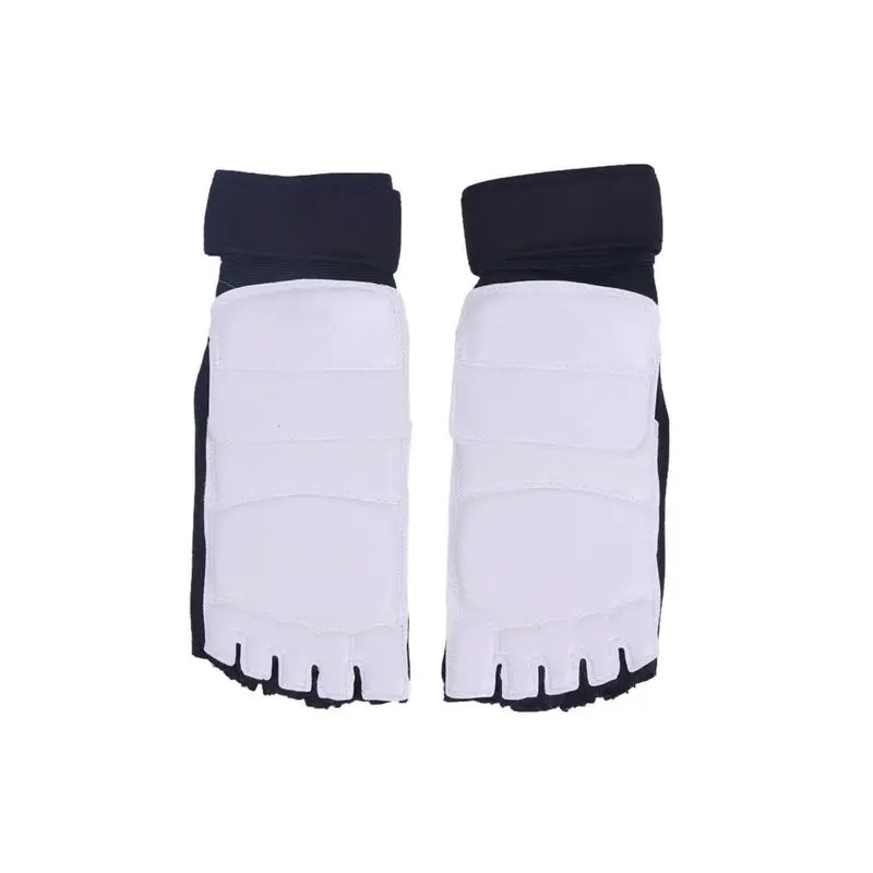 Taekwondo Sparring Gloves Magic Tape Taekwondo Gloves Foot Protector Breathable Ankle Brace Support Pad Feet Guard For MMA