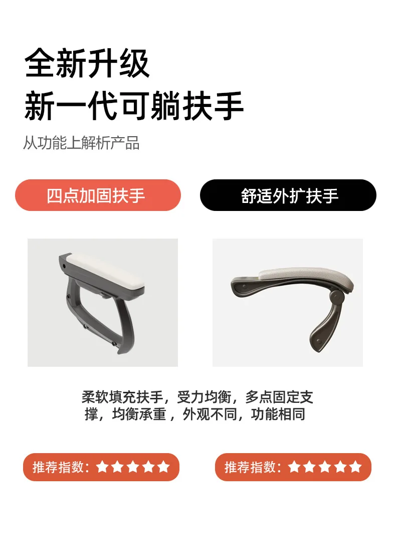 Description Picture 6 of itemHome computer game chair comfortable for adult students high backrest for broadcasters lazy person boss lifting office chair