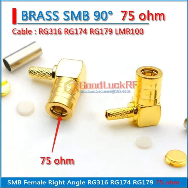 10 Pz SMA Maschio Spina E Femmina Jack Paratia Crimp RG316 - Foto 12