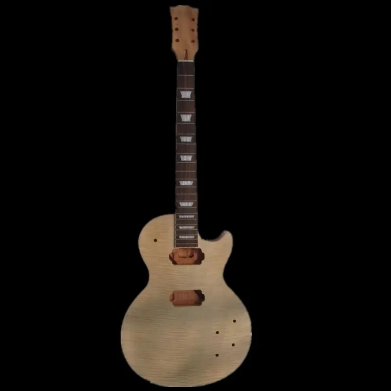 

DIY Solid Unfinished electric guitar body with neck Excellent handcraft