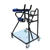 Hemiplegia Walker Stand Frame with Seat Wheel Rehabilitation Device Folding Height Adjustable Lower Limb Disabled 5