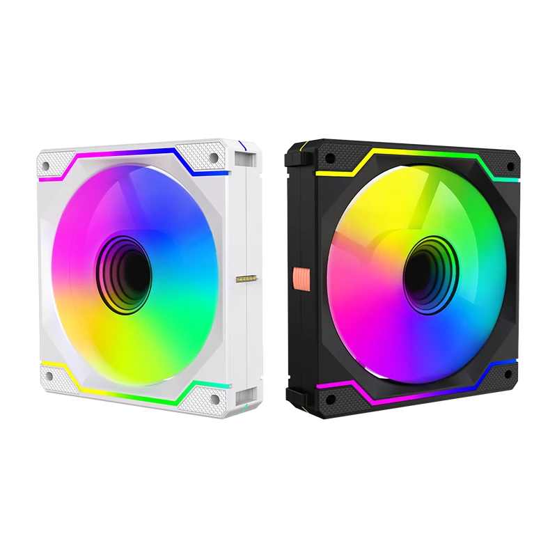 

LOVING COOL Computer Case Fan 5V 3pin Argb Ventiladores PWM PC Cooler Model Wire Speed Cooling Desktop Case Cooler Colorful LED