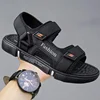 Men's Sandals Anti-Slip Deodorant Summer Outdoor Driving Shoes Trend Wear Resistant Beach Sports Casual Shoes for Teens
