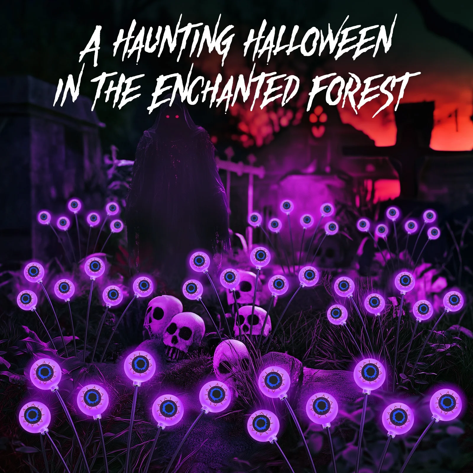 Firefly Effect Eyeball Halloween Light