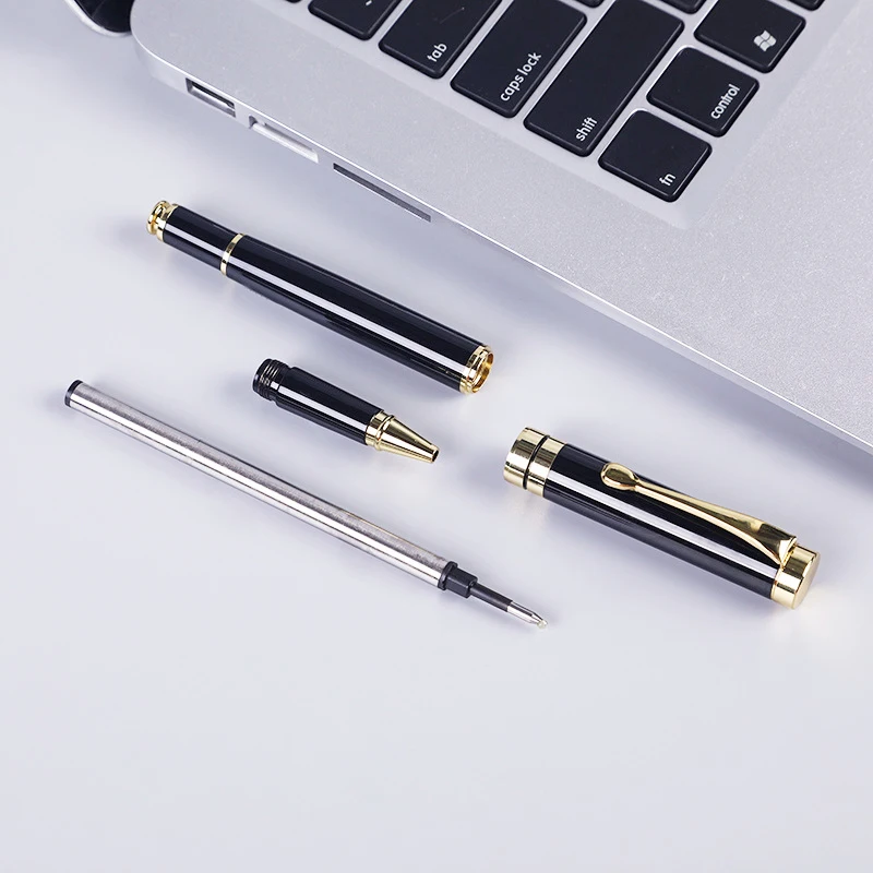 Ballpoint Pen Gift Box Packaging Luxury Metal School Business Office Signature Roller Pen Student Stationery