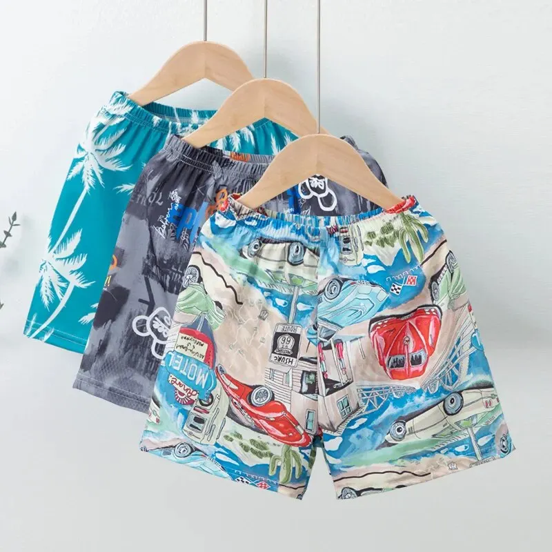 Summer Kids shorts Children Bohemian Style Shorts Boys and Girls Casual Sports Beach Style Pants