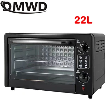 DMWD 22L Home Electric Oven Multifunctional Roasting Timing Oven Grill Cake Pizza Breakfast Cooking Machine 1000W 1