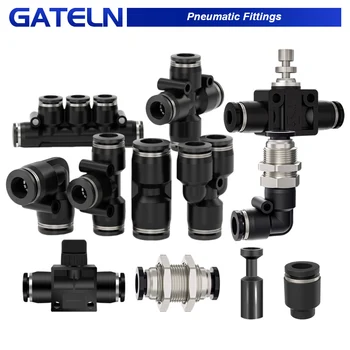 High quality Pneumatic Fitting PU PV PE HVFF PY PZA PK PLM PM PSA PP PPF air fittings PU6 PM8 PE8 PV8 PSA8 PY6 PM8 PLM8 1