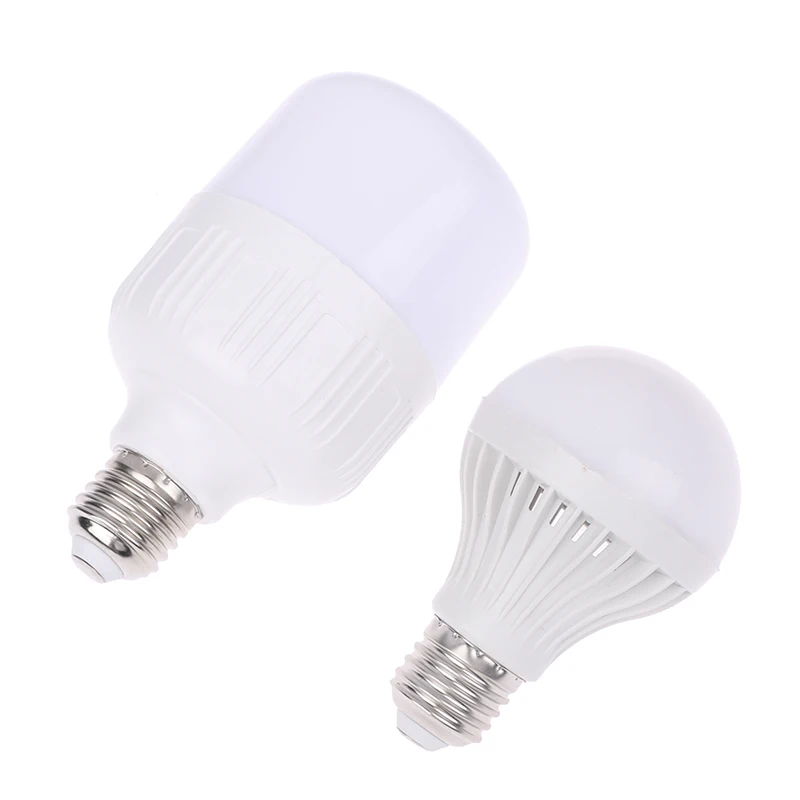 LED 전구 E27 램프 DC 12V LED 조명 3W 5W 7W 9W 12W 15W 20W 30W 실제 전구, 스포트라이트 램프, LED 전구