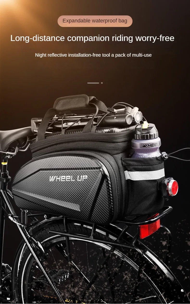 Borsa da sella posteriore rally pack