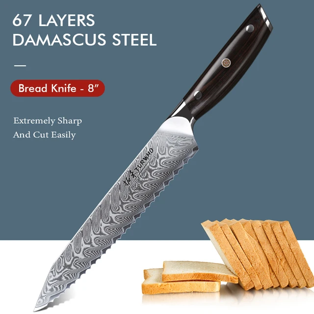 Knife 67 Layers Damascus Steel Kitchen Knives  Chef Knife 67 Layer  Damascus Steel - Kitchen Knives - Aliexpress