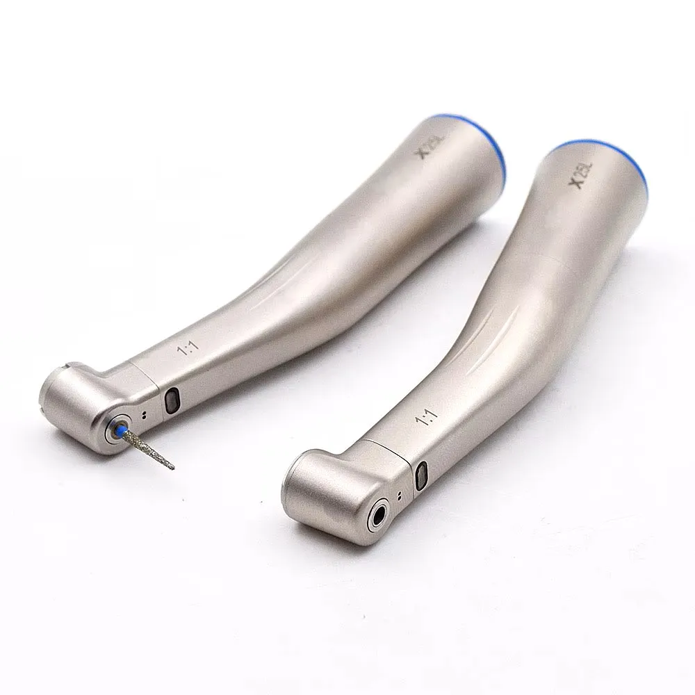 X25 X25L Dentistry 1:1 Against Contra Angle LED Fiber Low Speed High Speed Handpiece Dentistry Micromotor Polishing Equipment