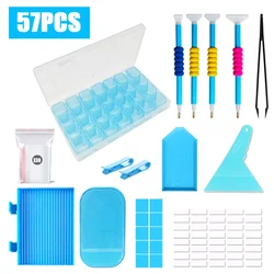 Premium Diamond Painting Tool Set with Quick Point Drill Pen and Pressure Roller (C)
