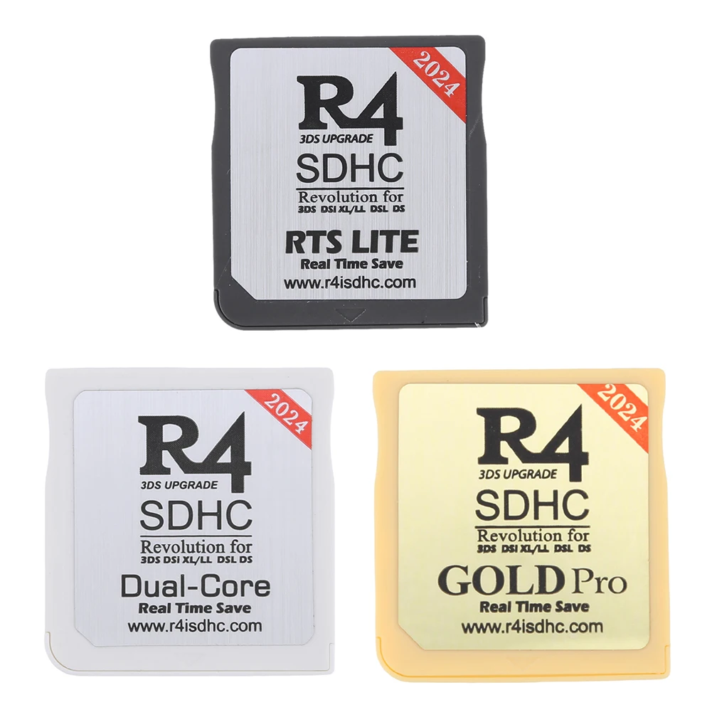 thumbnail image 1 of Adaptador SDHC 2024 R4 Tarjeta de memoria digital segura Tarjeta de grabación Tarjeta de juego Tarjeta de memoria flash para 3DS DSI XL/LL DSL DS RTS LIFE Game Com Card, 1 of 5