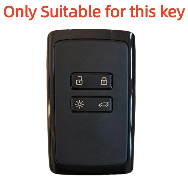 Silicone Key Case Cover for Renault and Dacia Vehicles