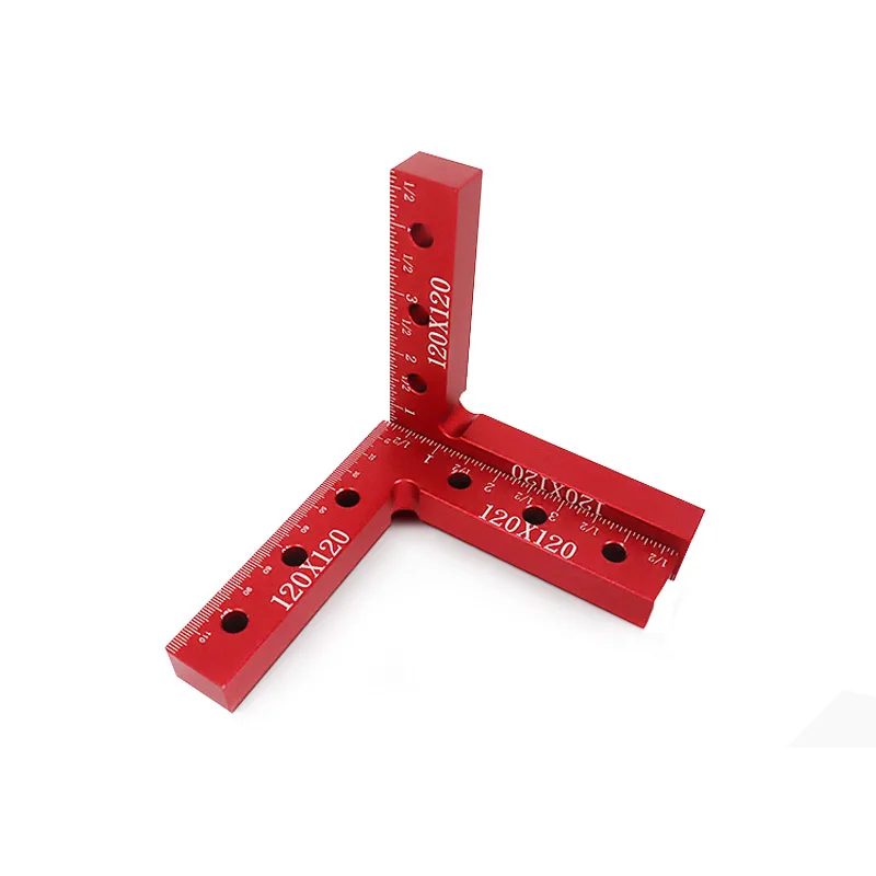 1 PC 90 Degrees L-Shaped Auxiliary Fixture Splicing board Positioning Panel Fixed clip Carpenter's Square Ruler Woodworking tool wood pellet press