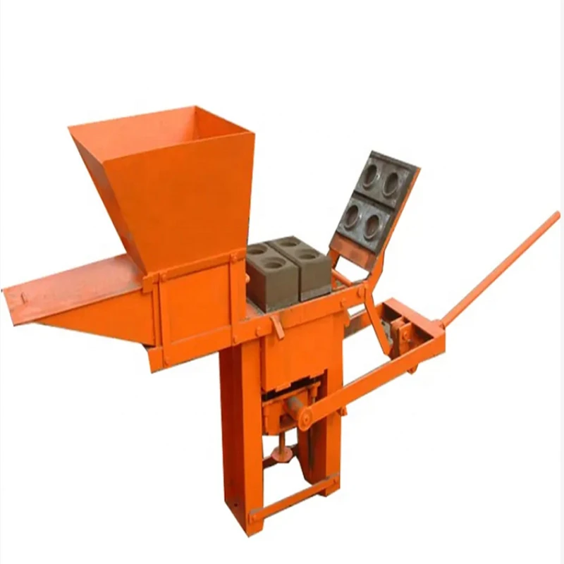 

Cheapest Price QMR2-40 clay soil brick making machine/manual brick molding machine