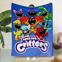 3D Cartoon CATNAP DOGDay Printed Blanket Picnic Blankets Warm Blanket Soft and Comfortable Blanket Home Travel Birthday 1